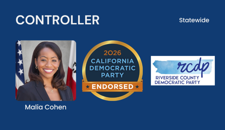 Endorsed Candidates - Riverside County Democratic Party